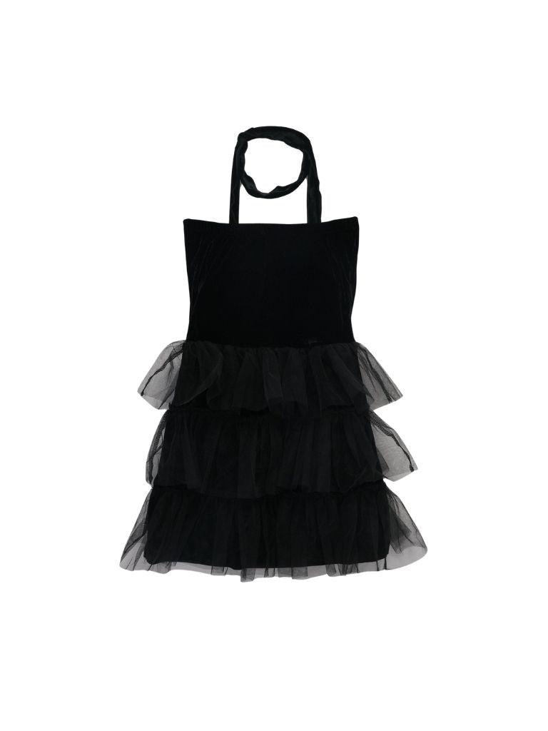 今夜は勝負のチュールワンピース