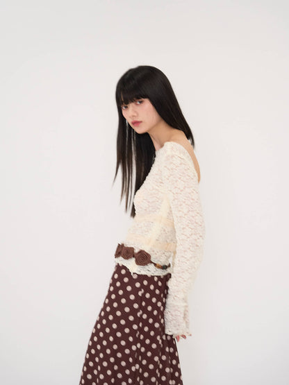 Whisper Lace Top