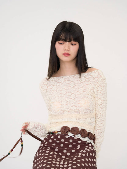 Whisper Lace Top