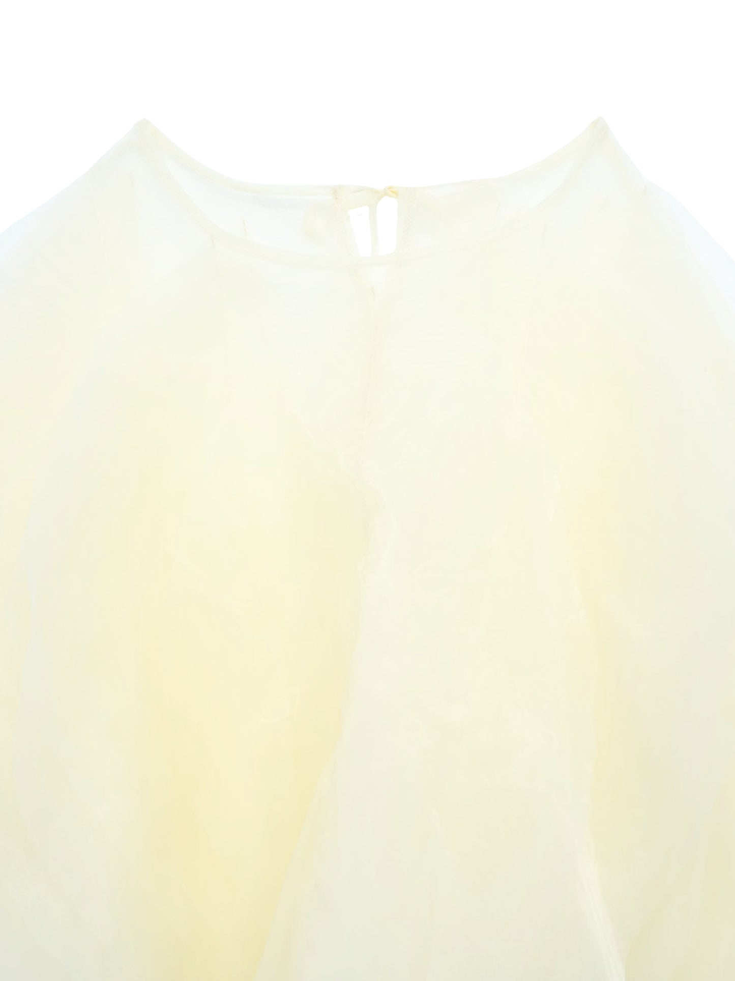 frill drill blouse
