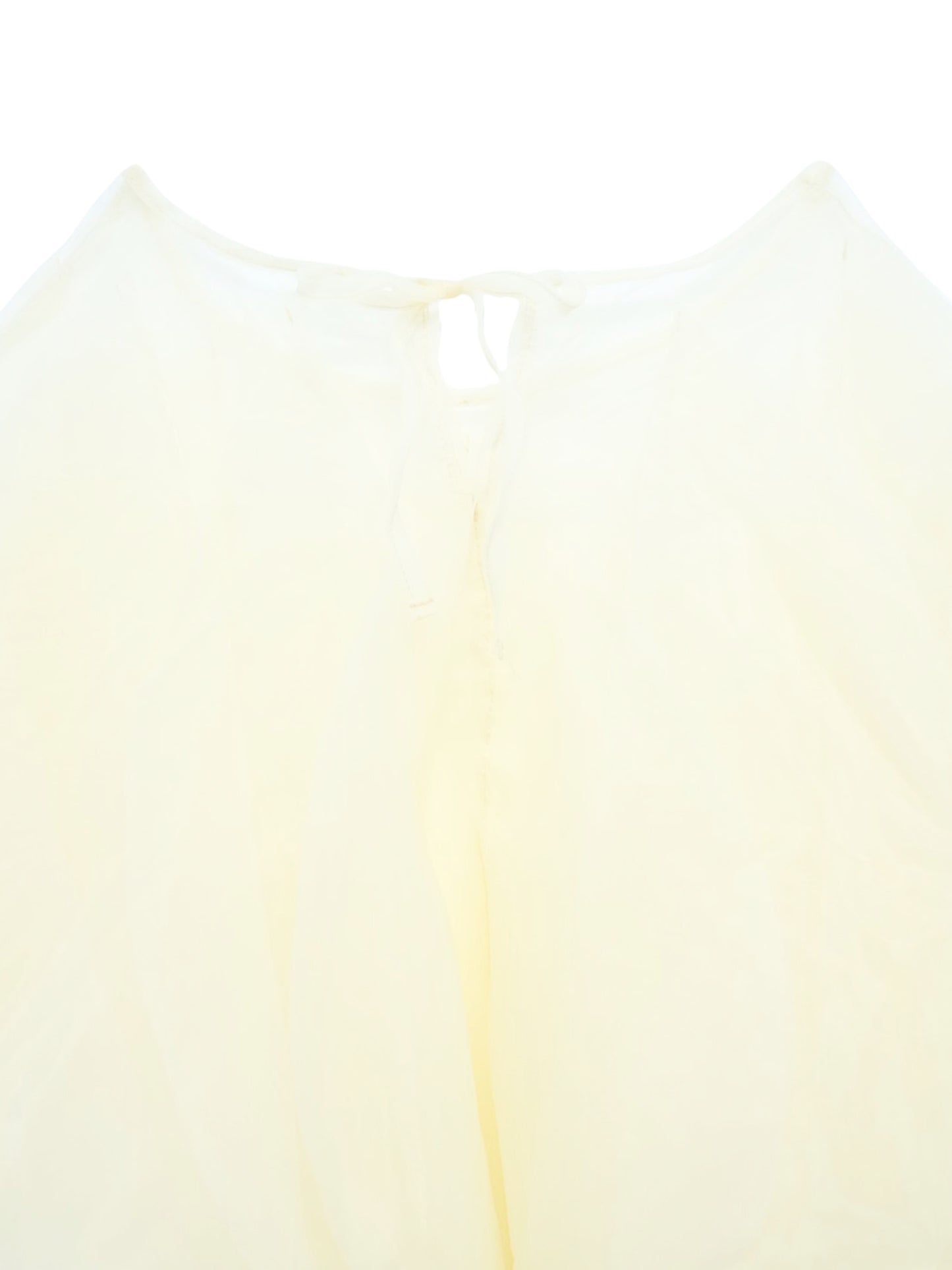 frill drill blouse