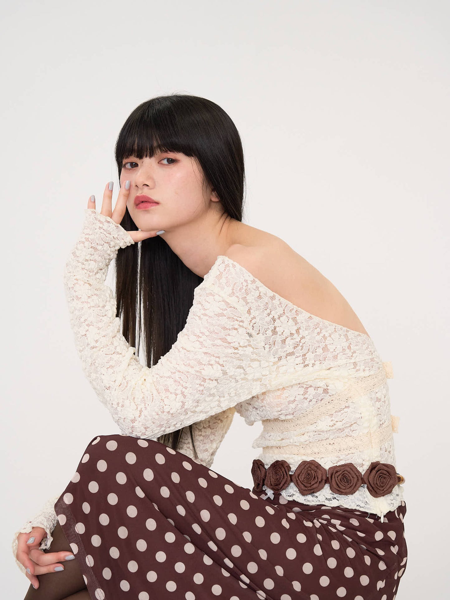 Whisper Lace Top