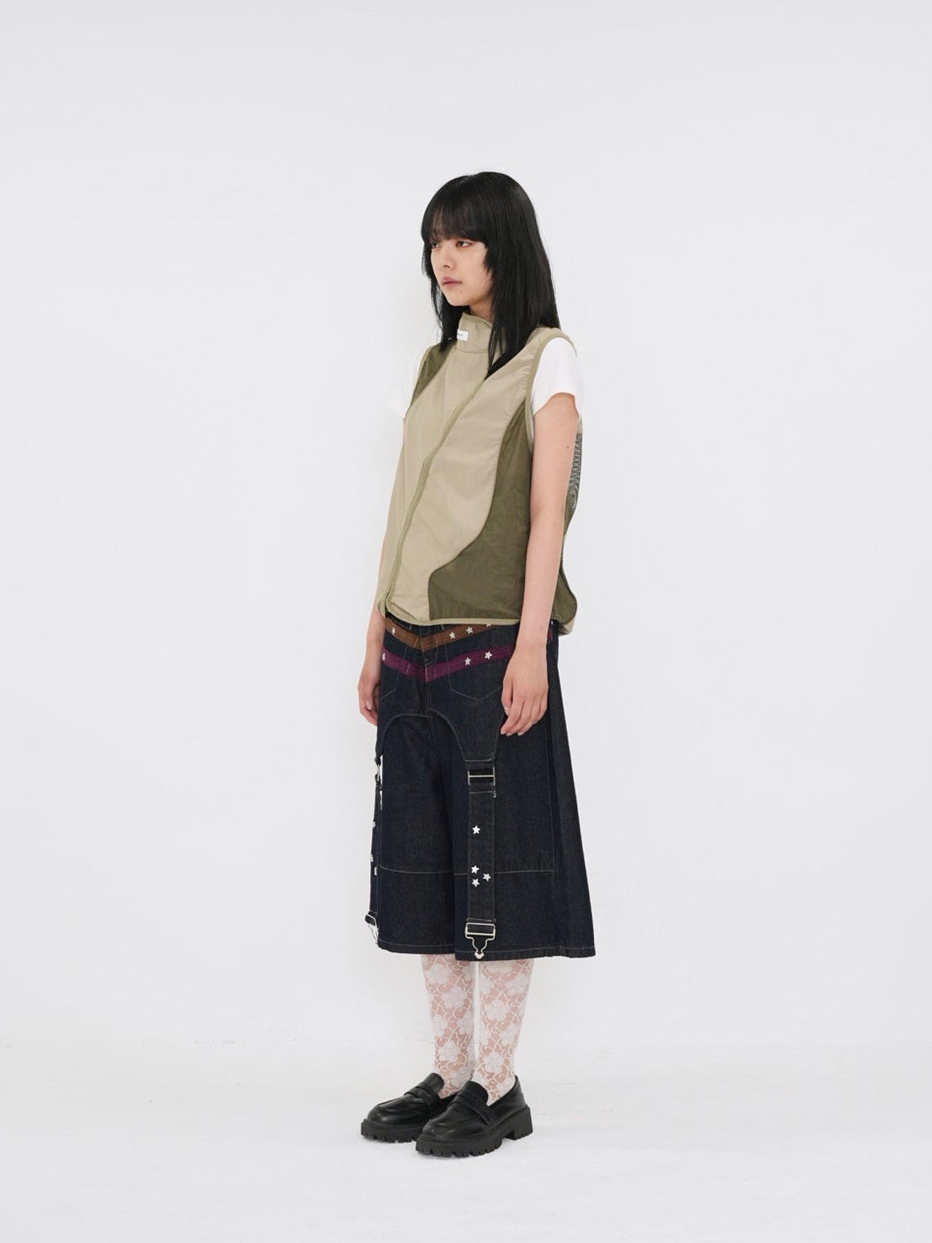 I HATE EIGHT Project Eight ベスト　カーキ Project Eight – IHATEEIGHT