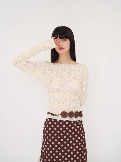Whisper Lace Top