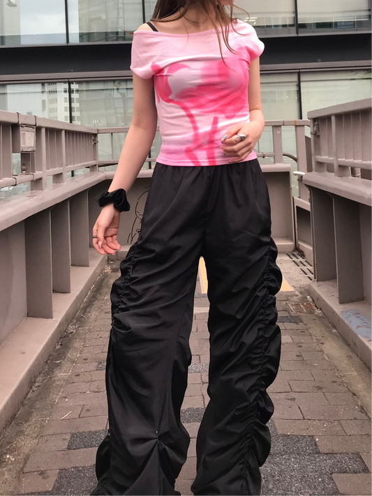 しわを辿って迷路する人が いるかもしれない