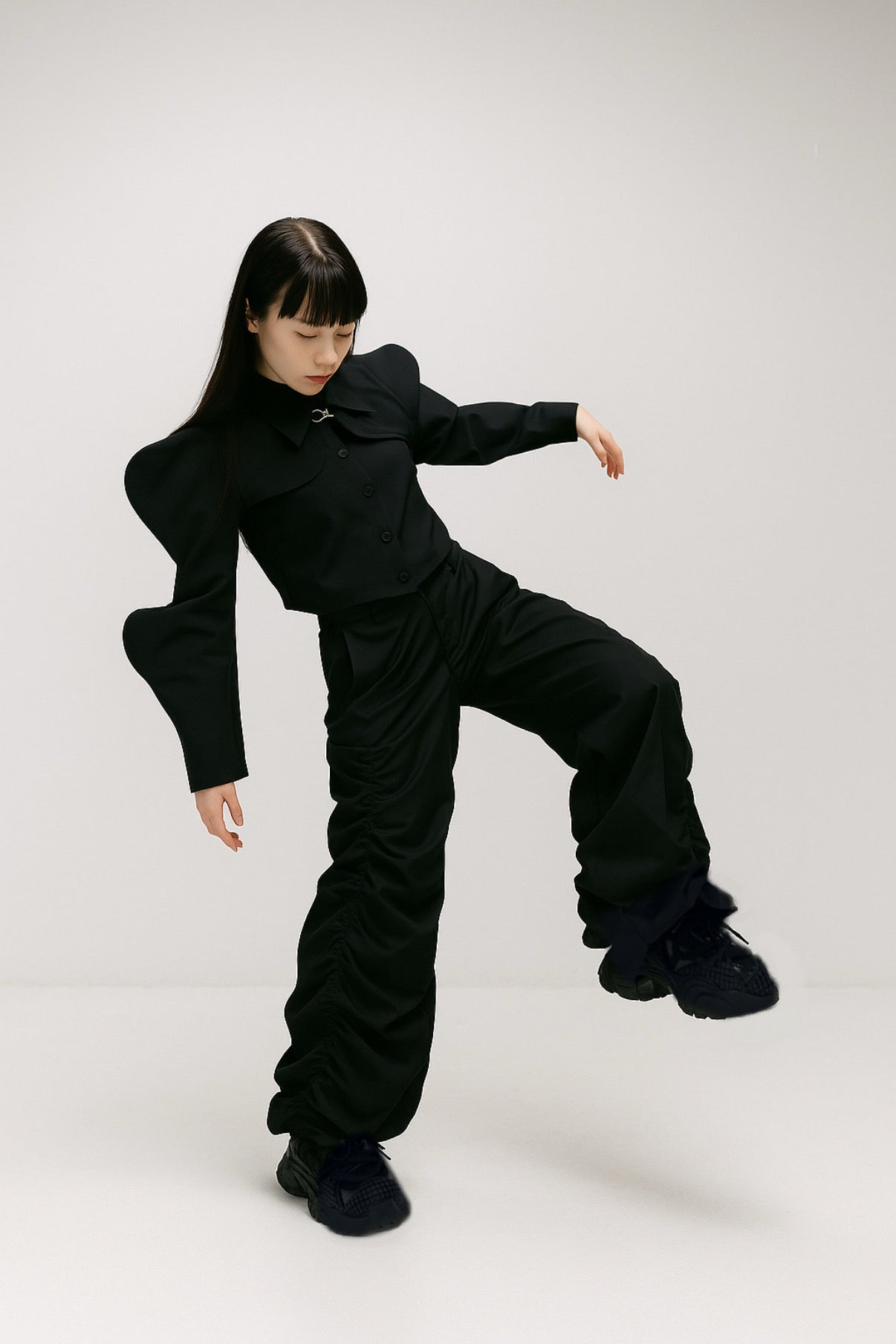 しわを辿って迷路する人が いるかもしれない