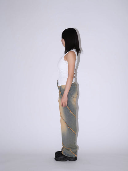 このデニムパンツの波に乗るしかないと確信した